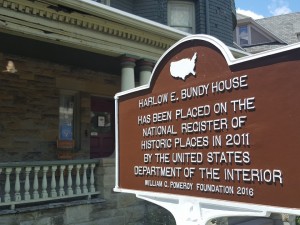 Don't miss the Bundy Museum of History & Art which is home to the Southern Tier Broadcasters Hall of Fame when you come back home...