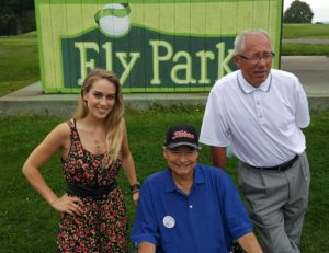 Reporter Christy O'Neil from WICZ FOX 40 was on hand to interview Rick and Bob and air a feature on the Ely Celebration on the evening news.